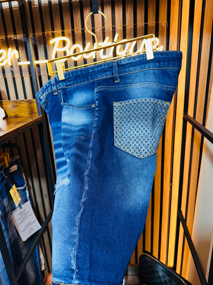 DENIM SHORTS louis vuitton