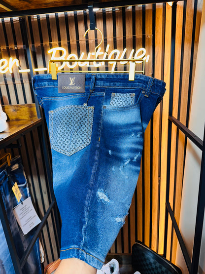 DENIM SHORTS louis vuitton