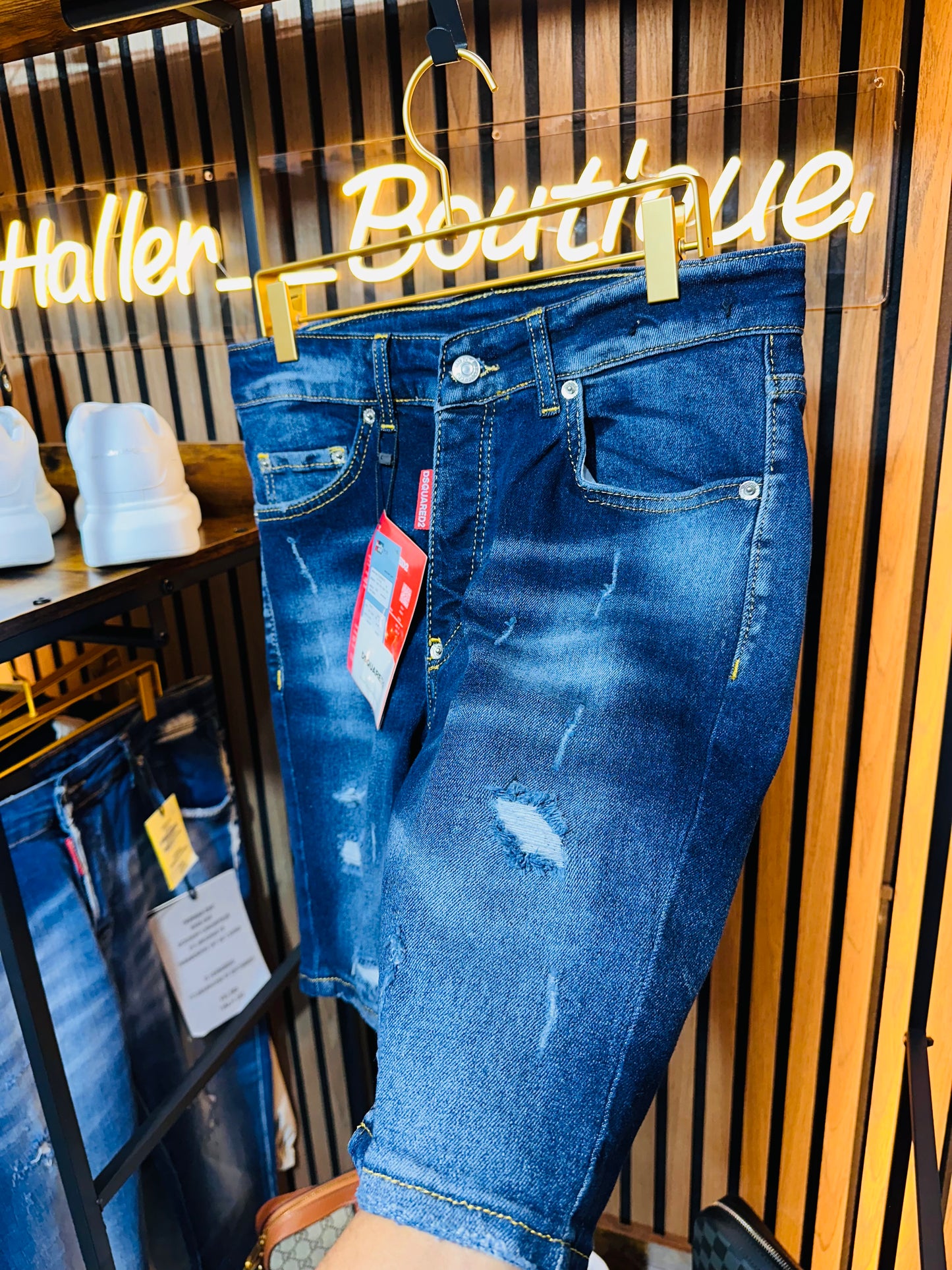 DENIM SHORTS dsquared