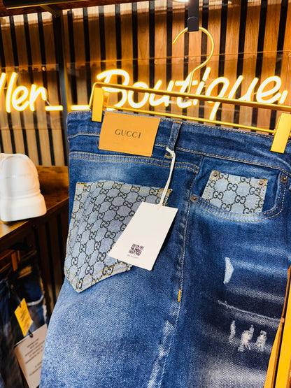 DENIM SHORTS gucci