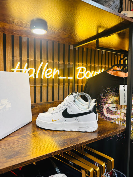 NIKE AIR FORCE black/white
