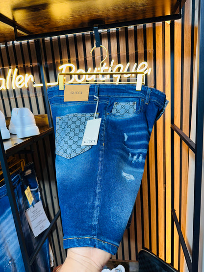 DENIM SHORTS gucci