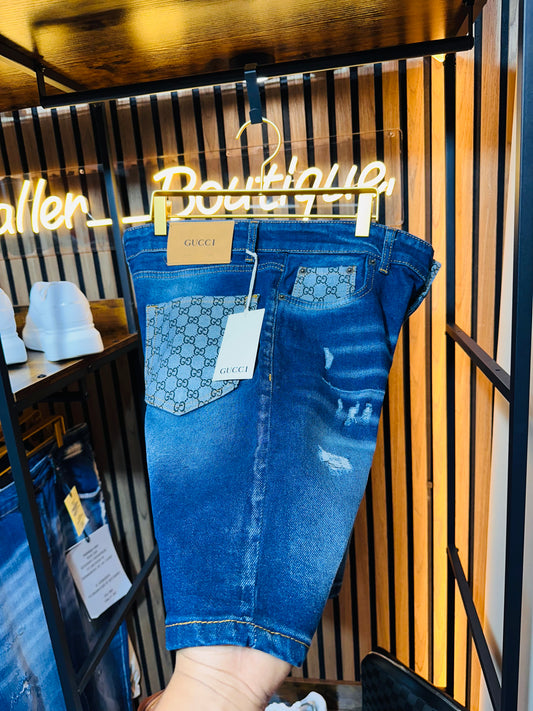 DENIM SHORTS gucci