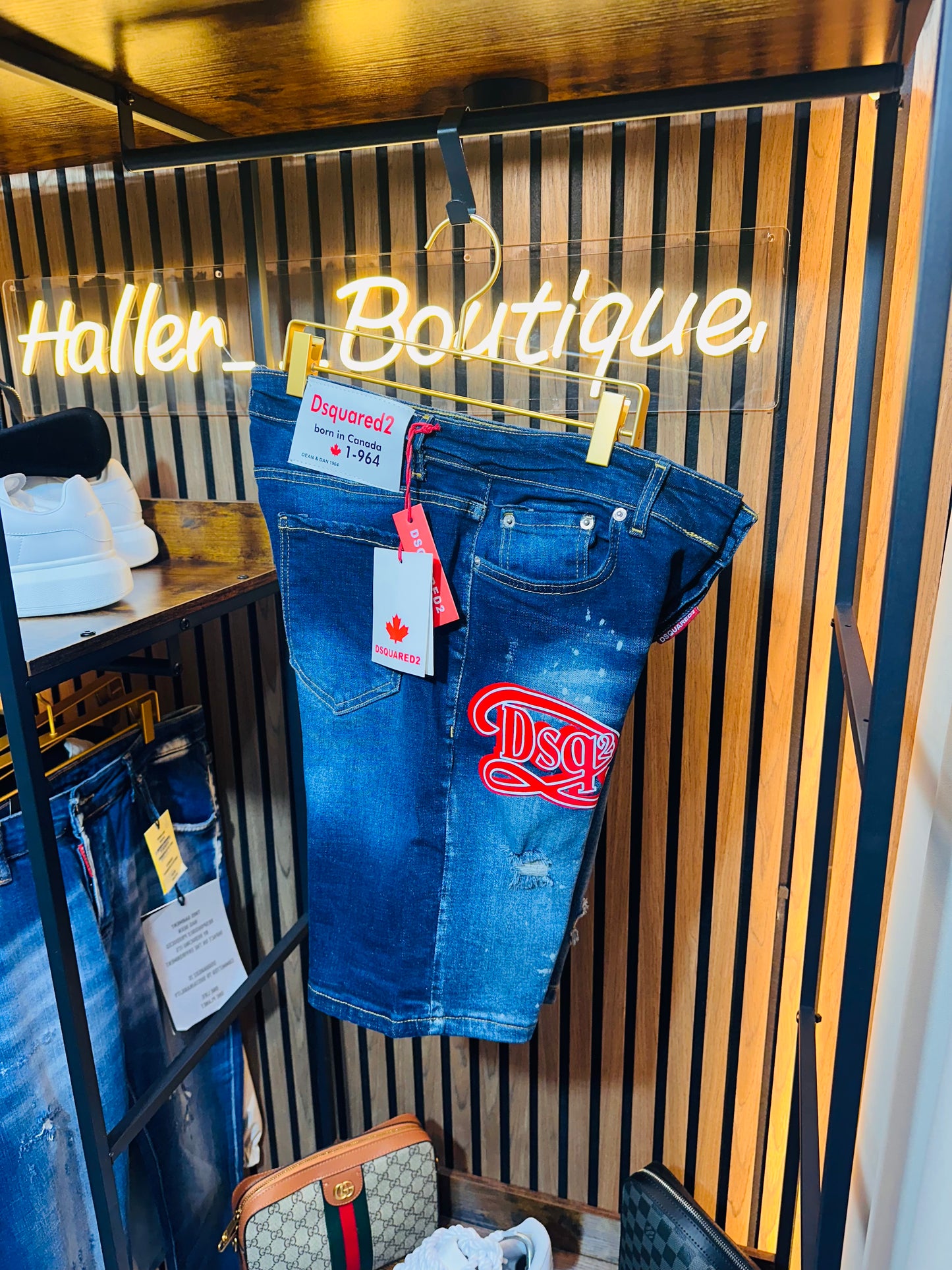 DENIM SHORTS￼dsquared