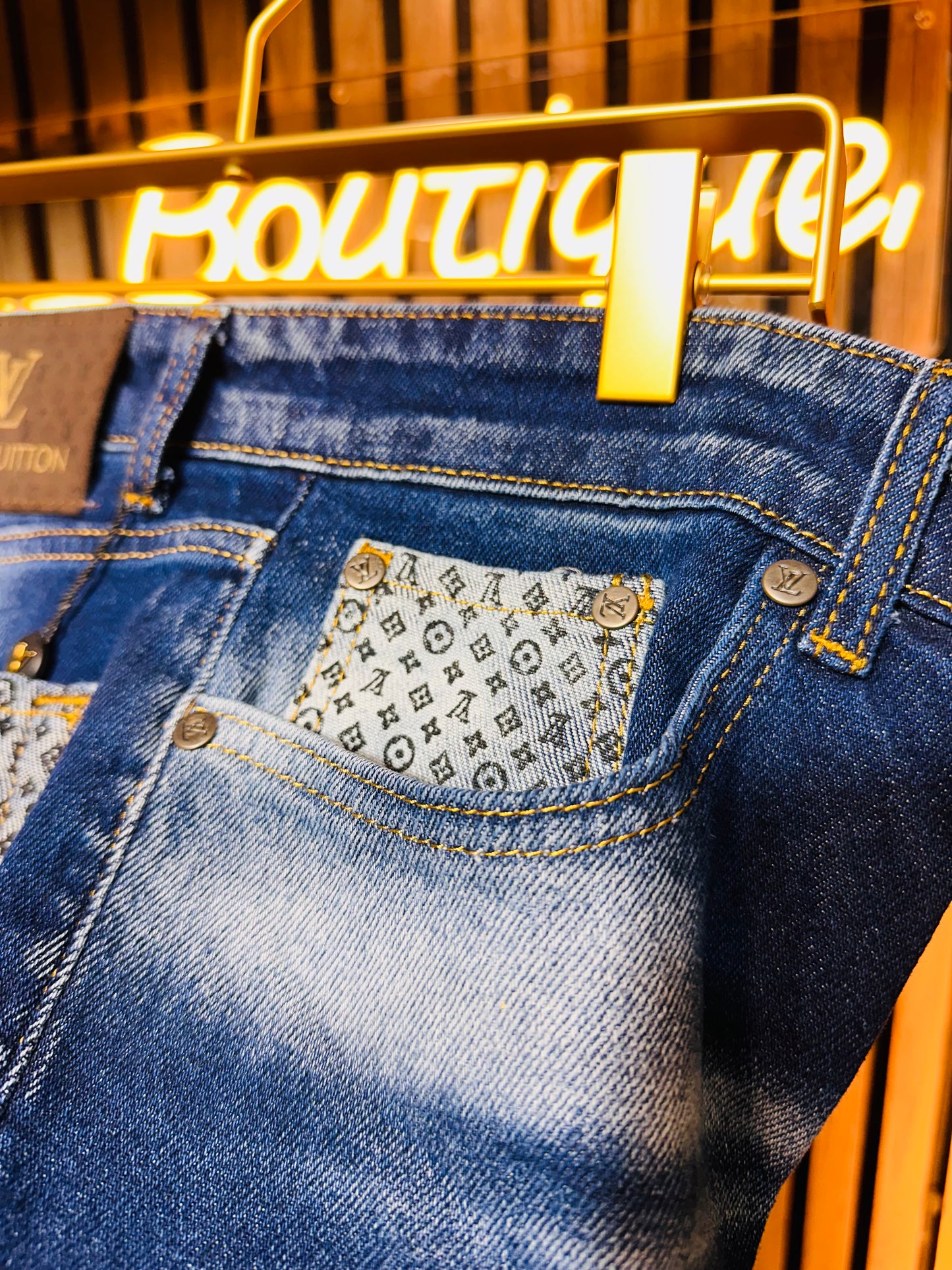 DENIM SHORTS louis vuitton
