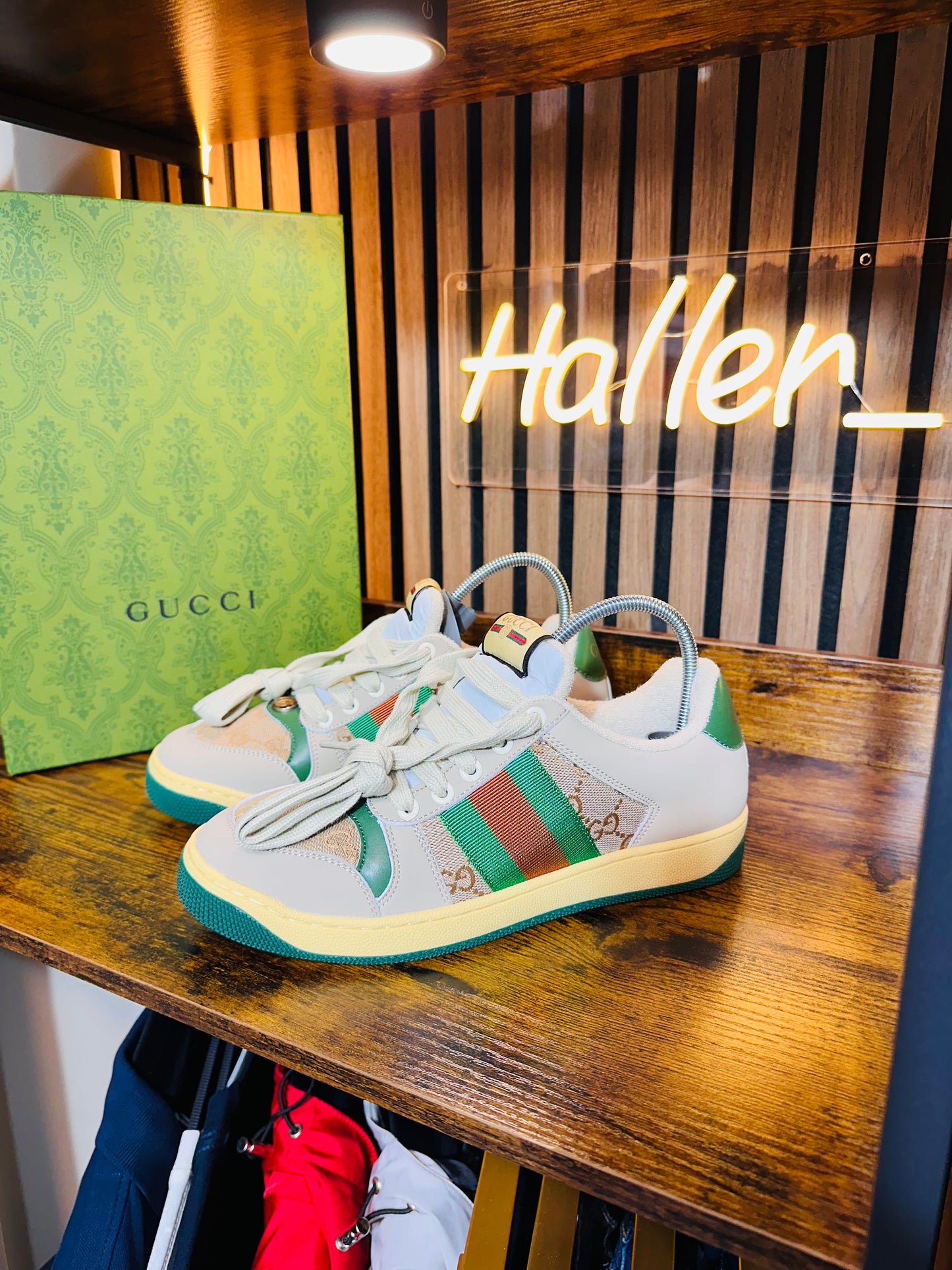 GUCCI ACE Green/Red