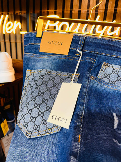 DENIM SHORTS gucci