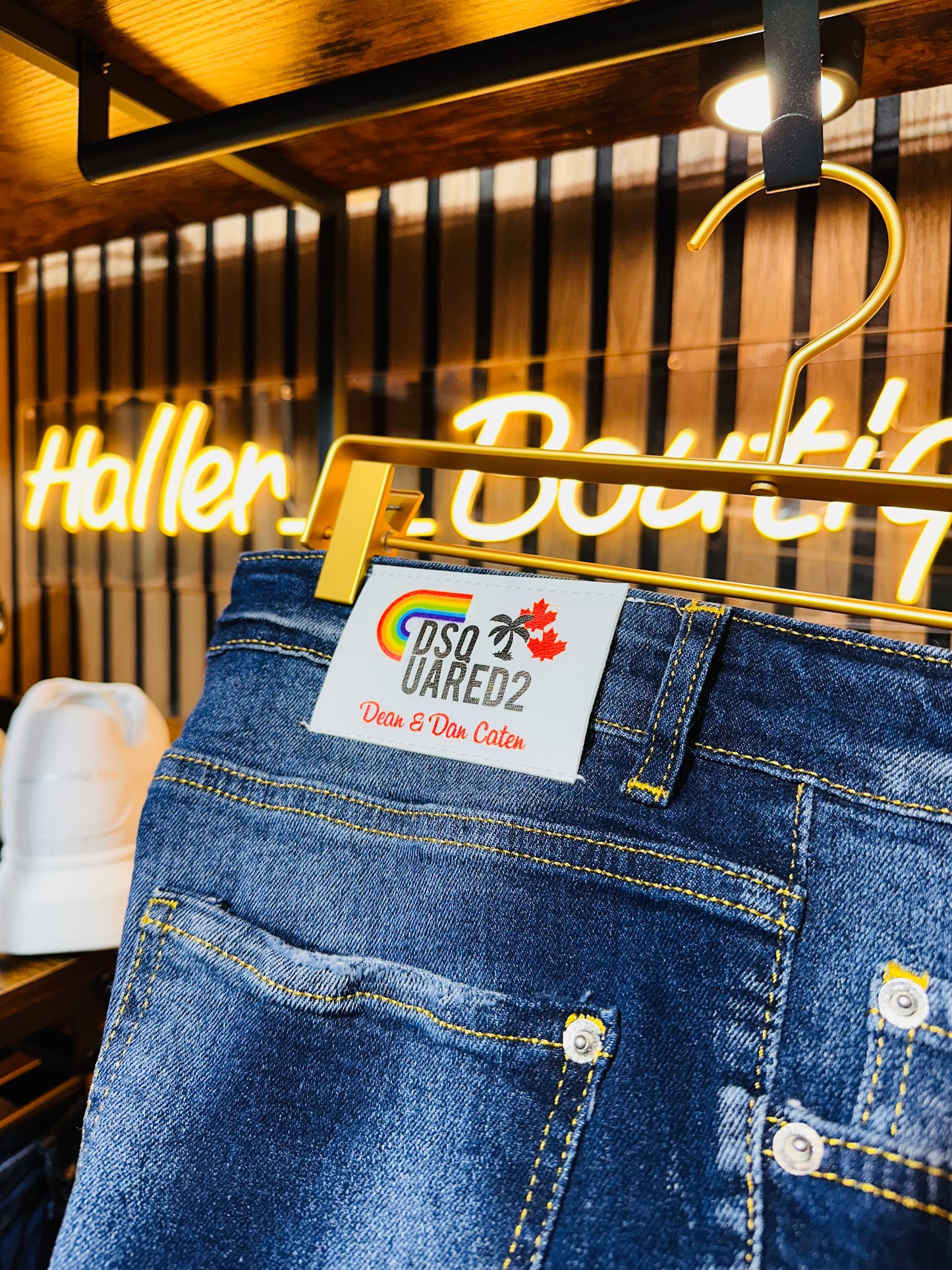 DENIM SHORTS dsquared