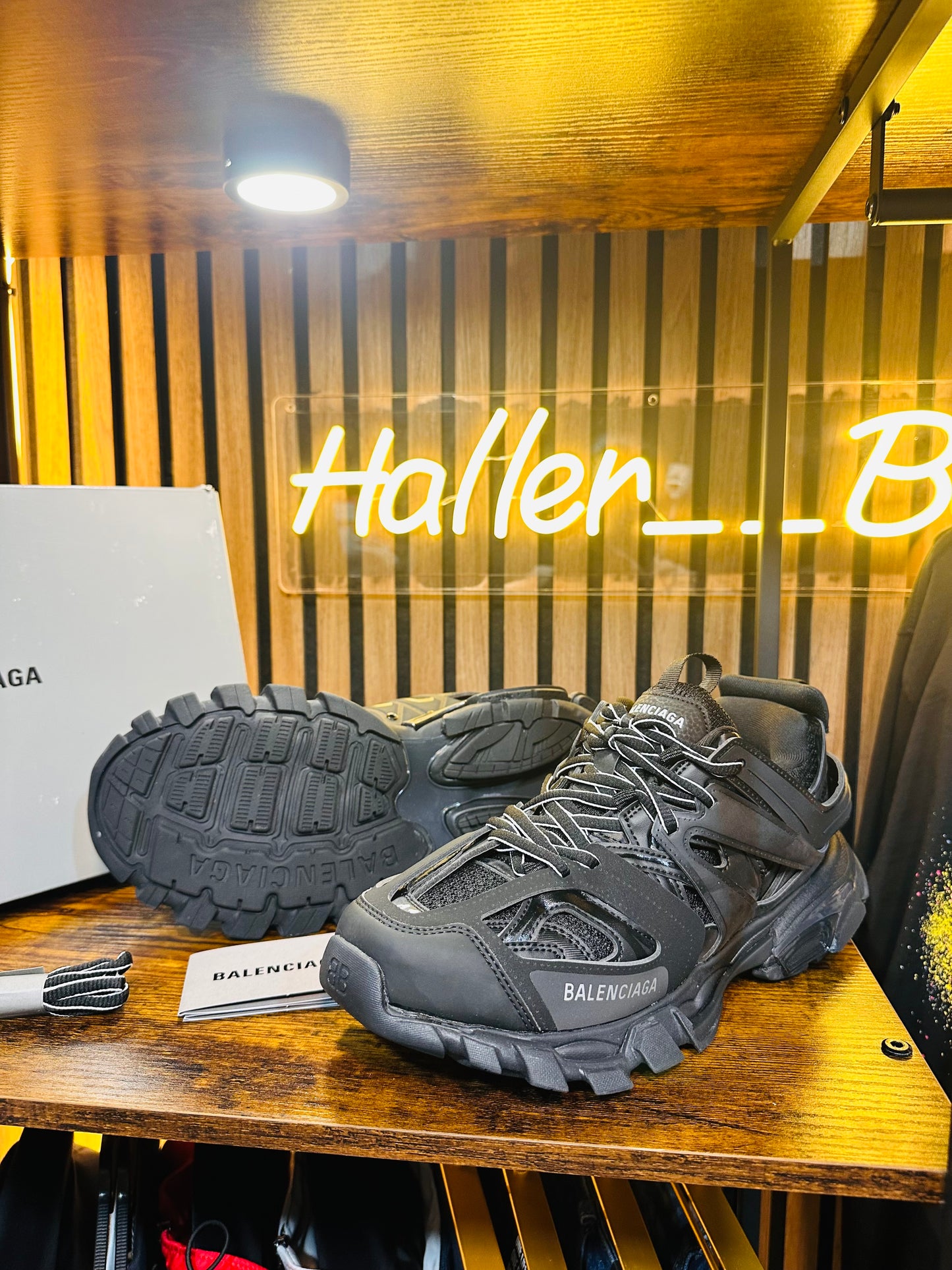 BALENCIAGA TRACK full black