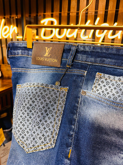 DENIM SHORTS louis vuitton