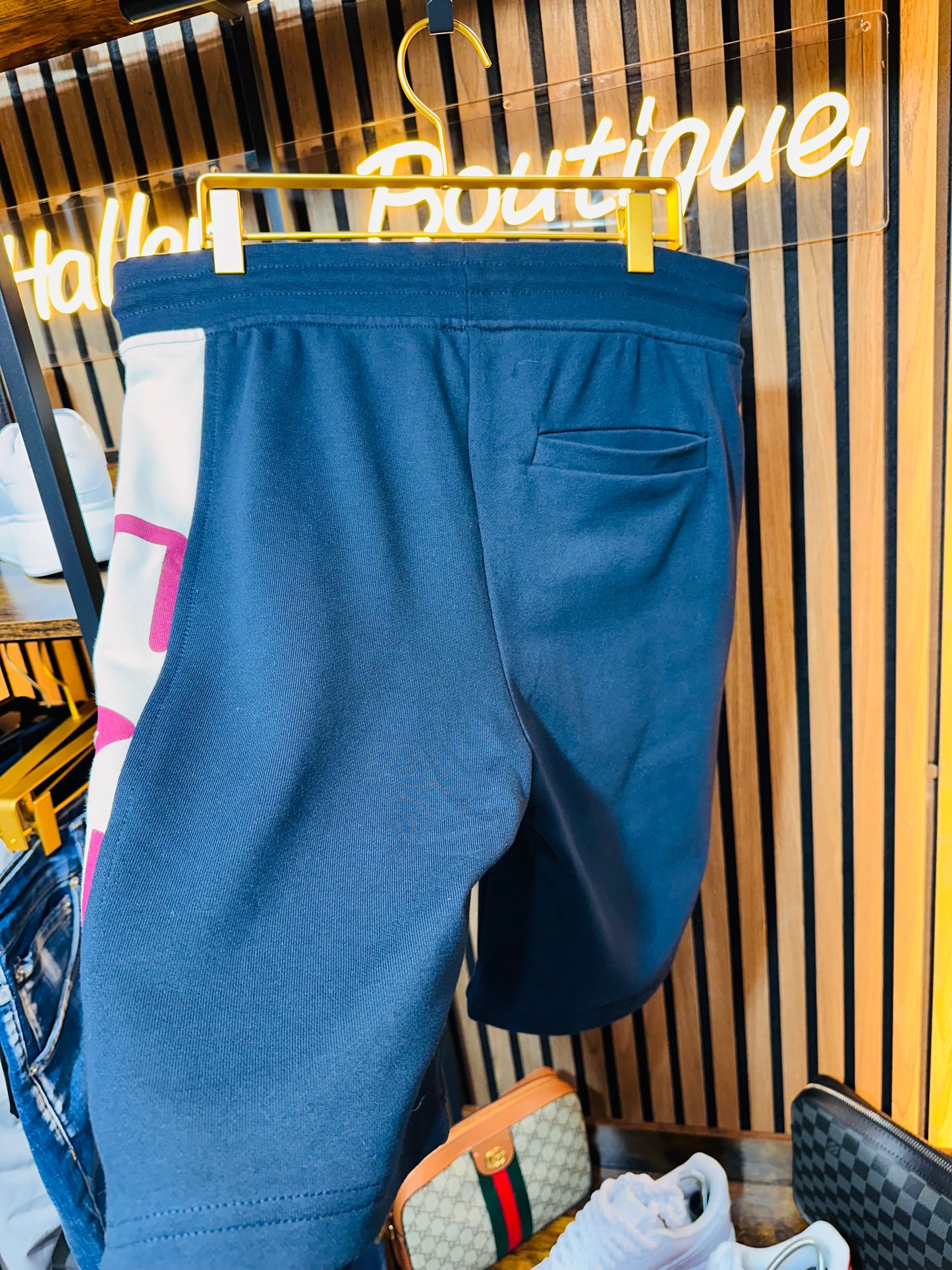EA7 shorts blue