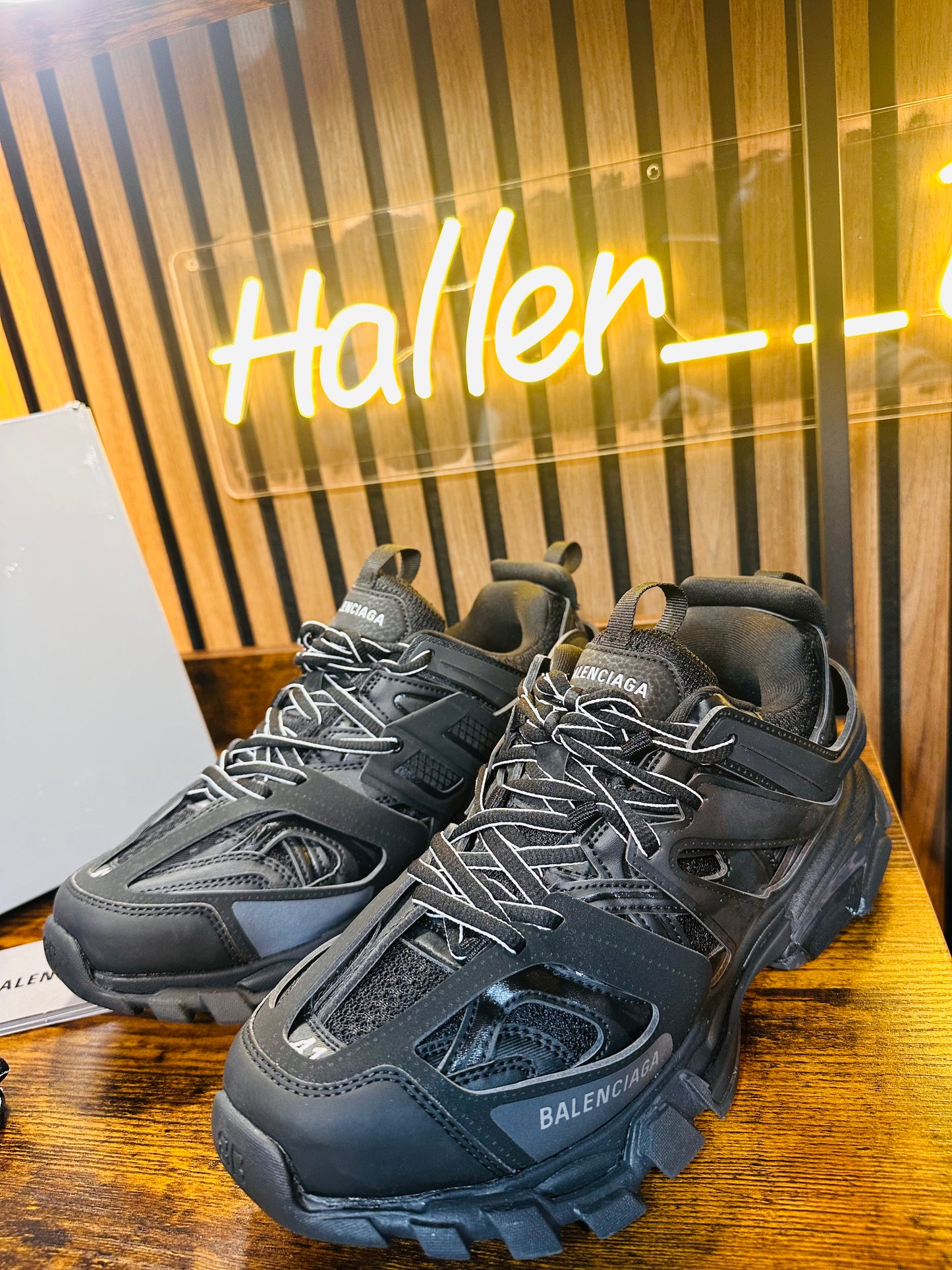 BALENCIAGA TRACK full black